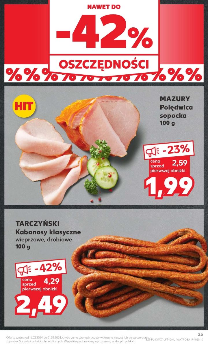 Gazetka promocyjna Kaufland str. 25