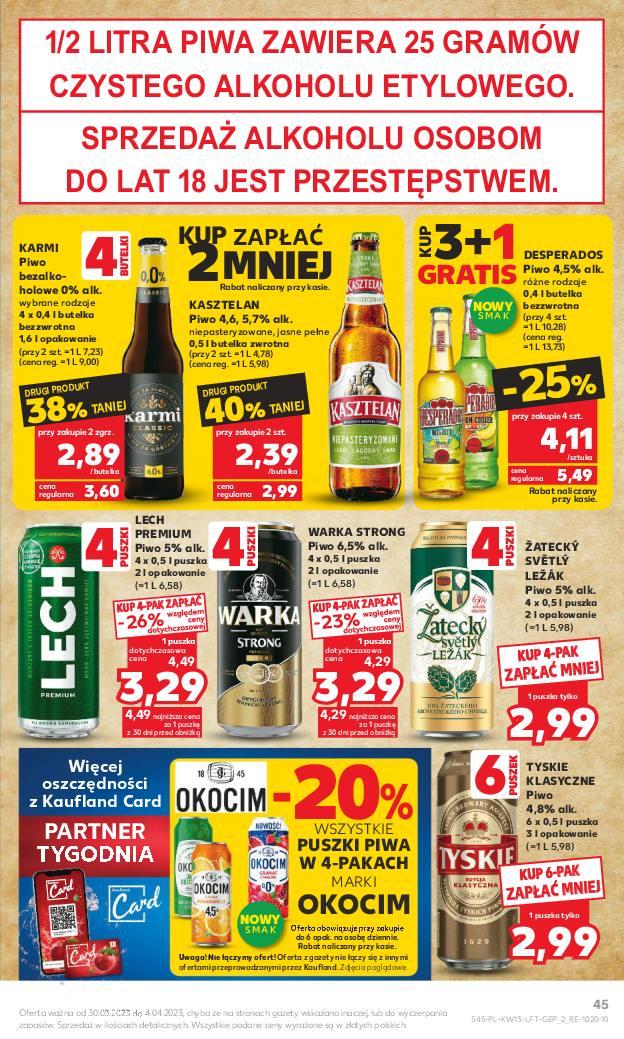 Gazetka promocyjna Kaufland str. 45
