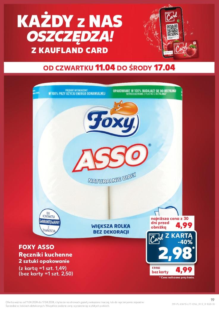 Gazetka promocyjna Kaufland str. 19