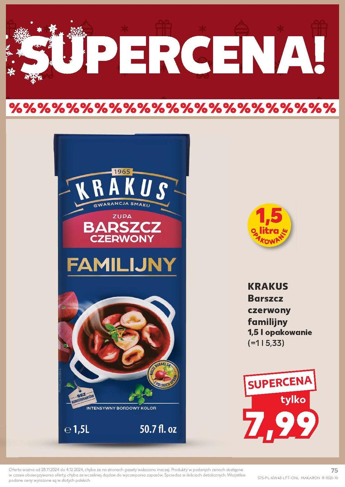 Gazetka promocyjna Kaufland str. 75