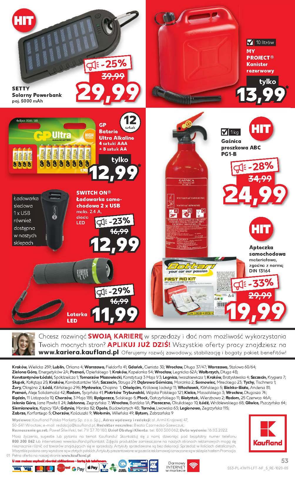 Gazetka promocyjna Kaufland str. 53