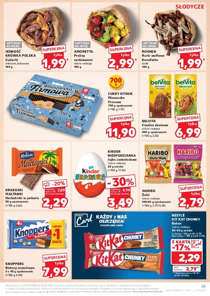 Gazetka promocyjna Kaufland str. 63