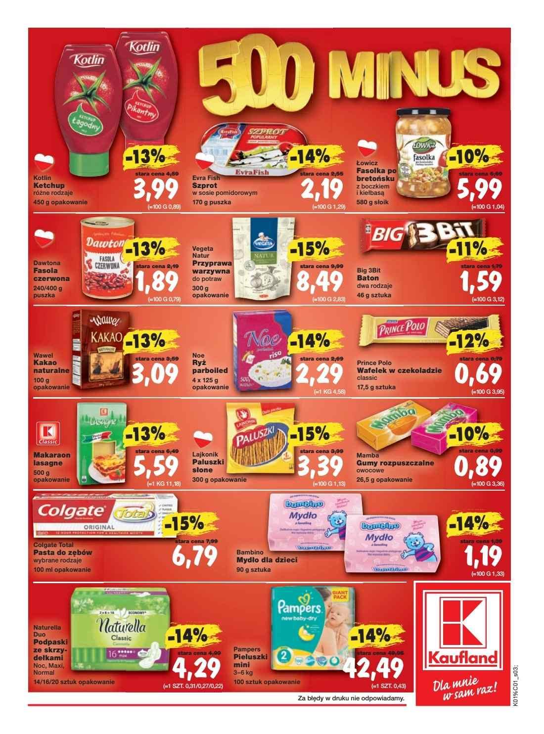 Gazetka promocyjna Kaufland str. 3