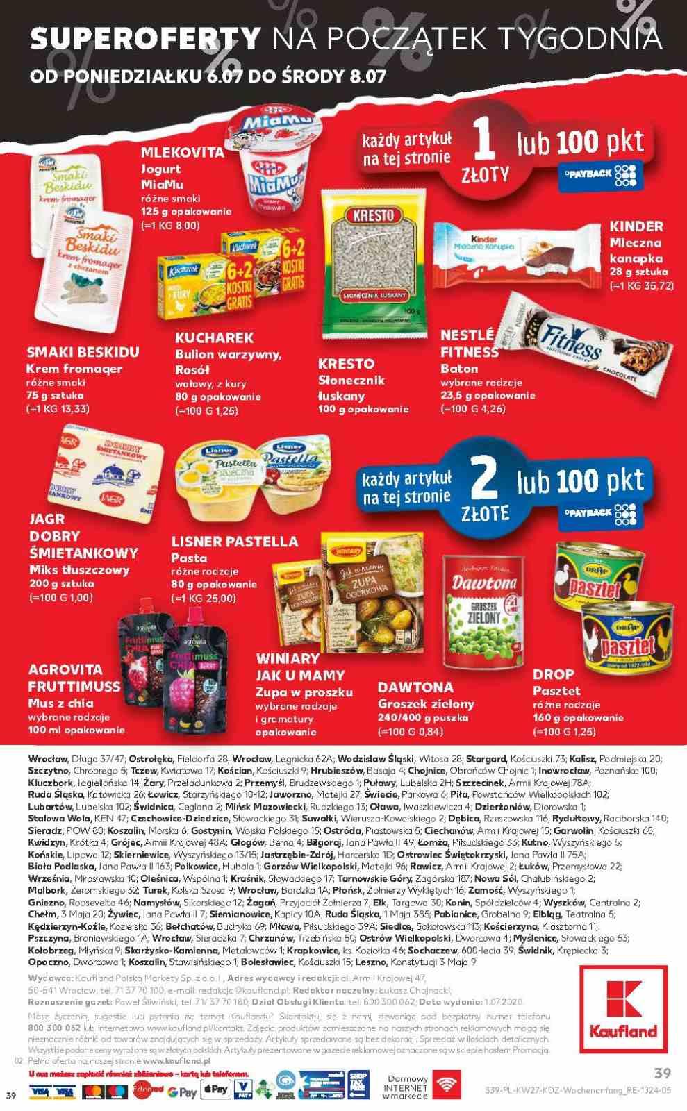 Gazetka promocyjna Kaufland str. 39