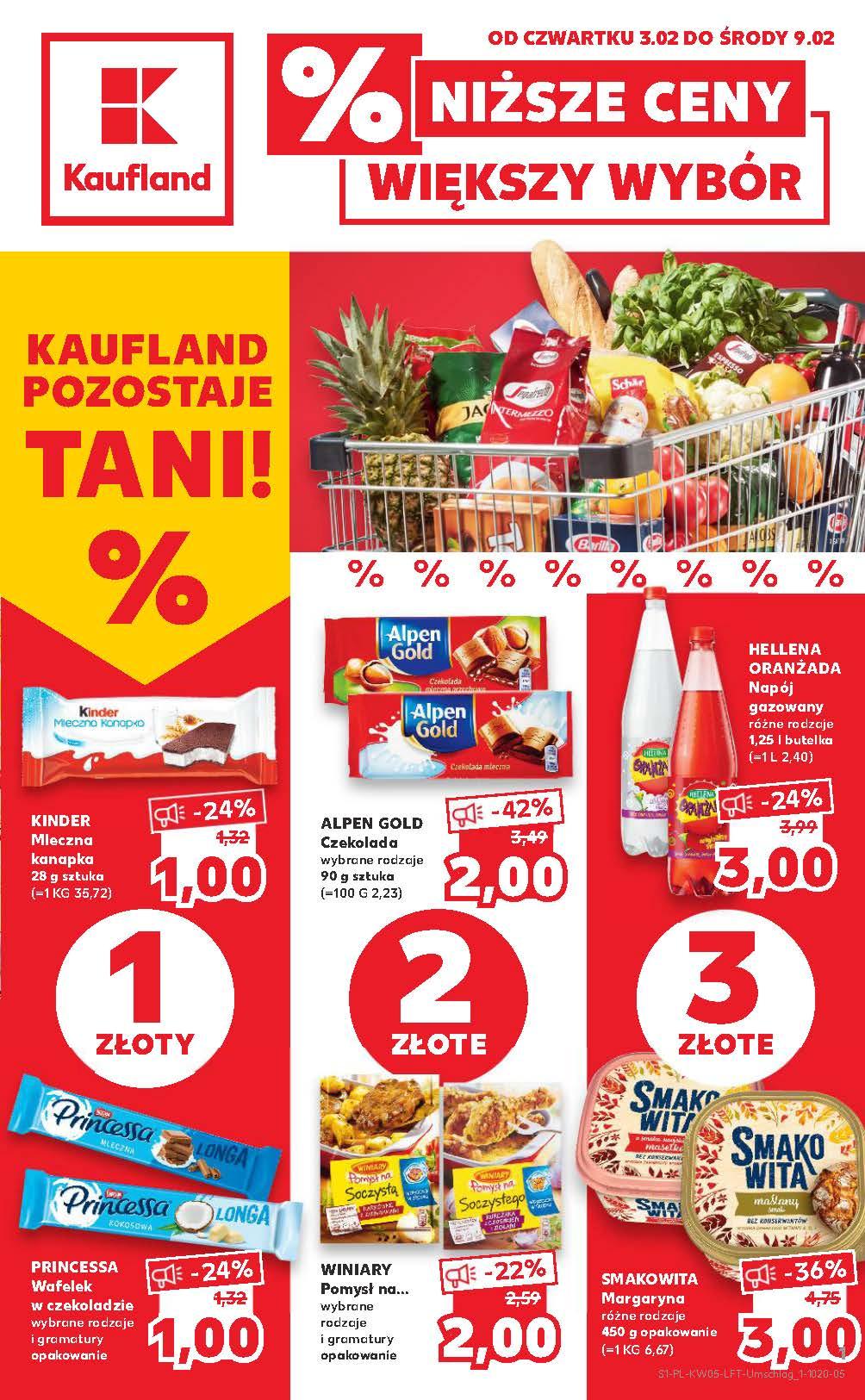 Gazetka promocyjna Kaufland str. 1