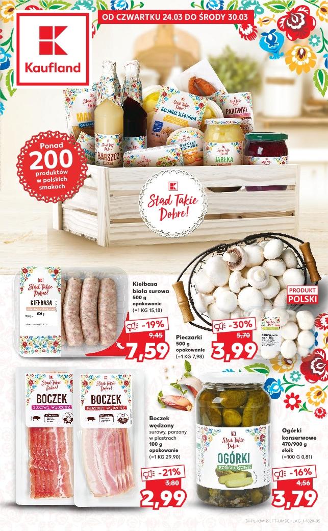 Gazetka promocyjna Kaufland str. 1
