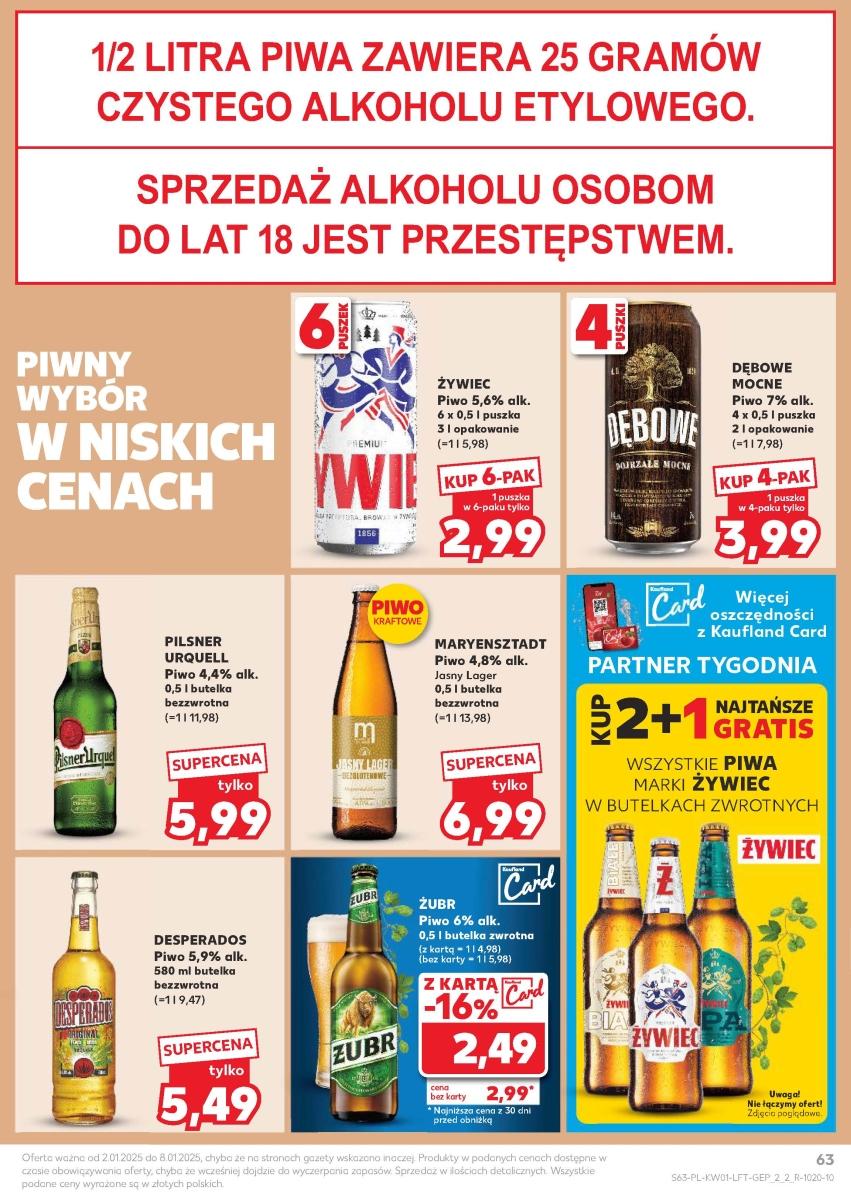 Gazetka promocyjna Kaufland str. 63