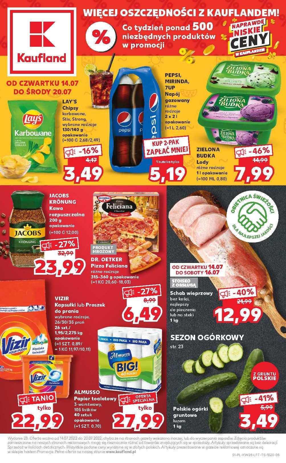 Gazetka promocyjna Kaufland str. 1