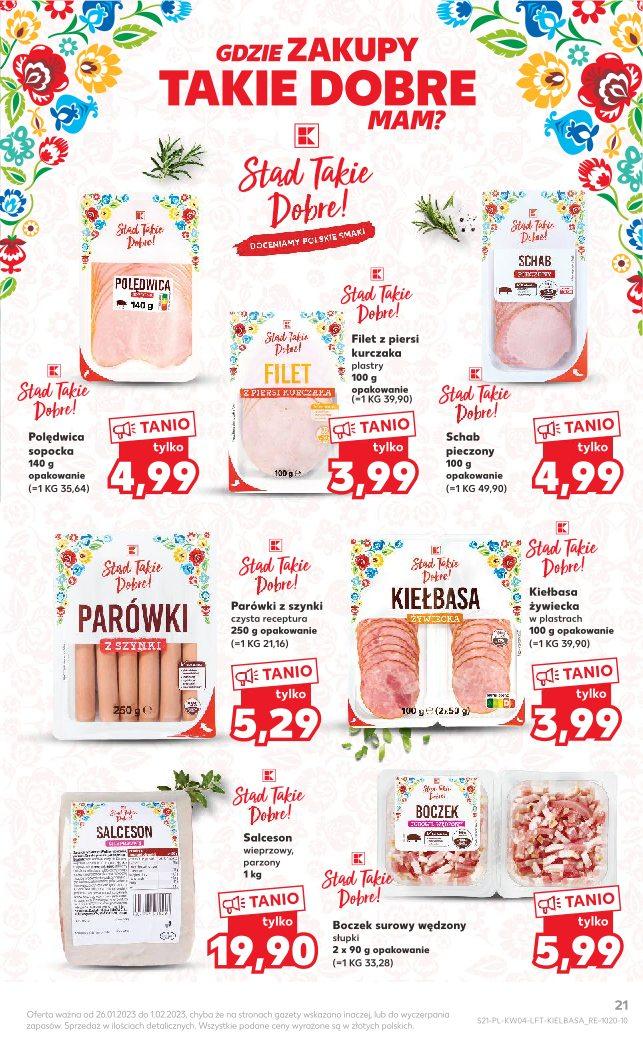 Gazetka promocyjna Kaufland str. 21