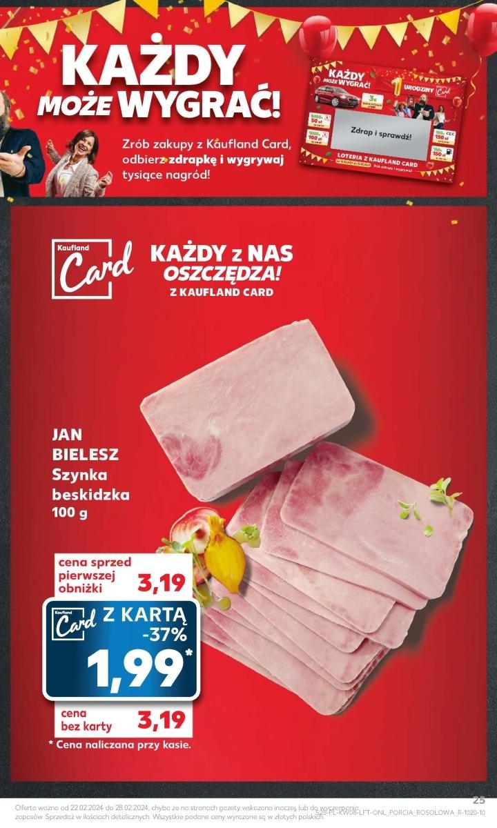Gazetka promocyjna Kaufland str. 25