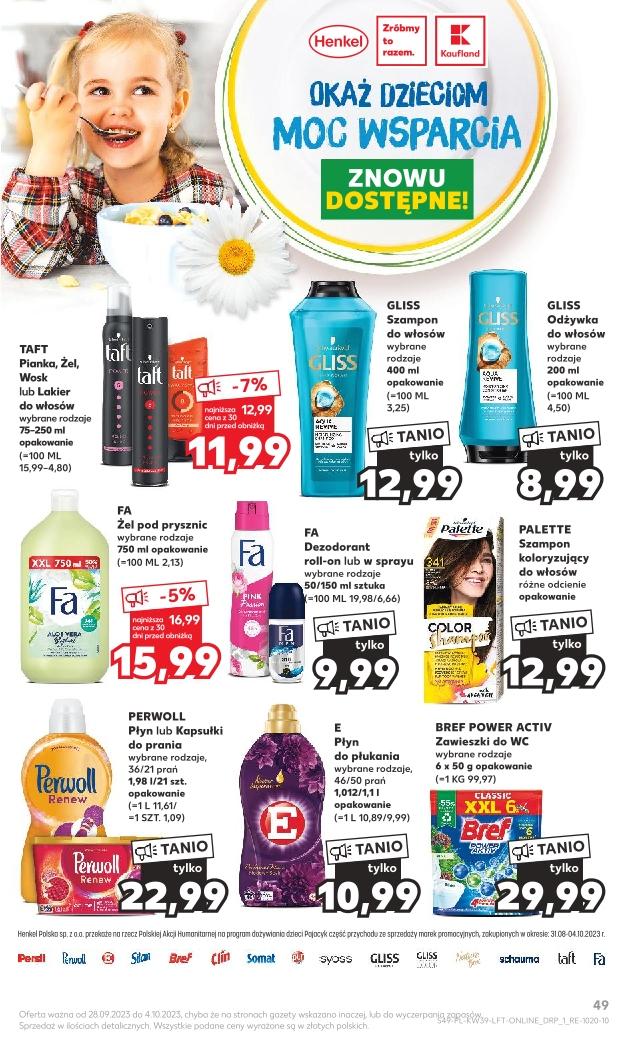 Gazetka promocyjna Kaufland str. 49