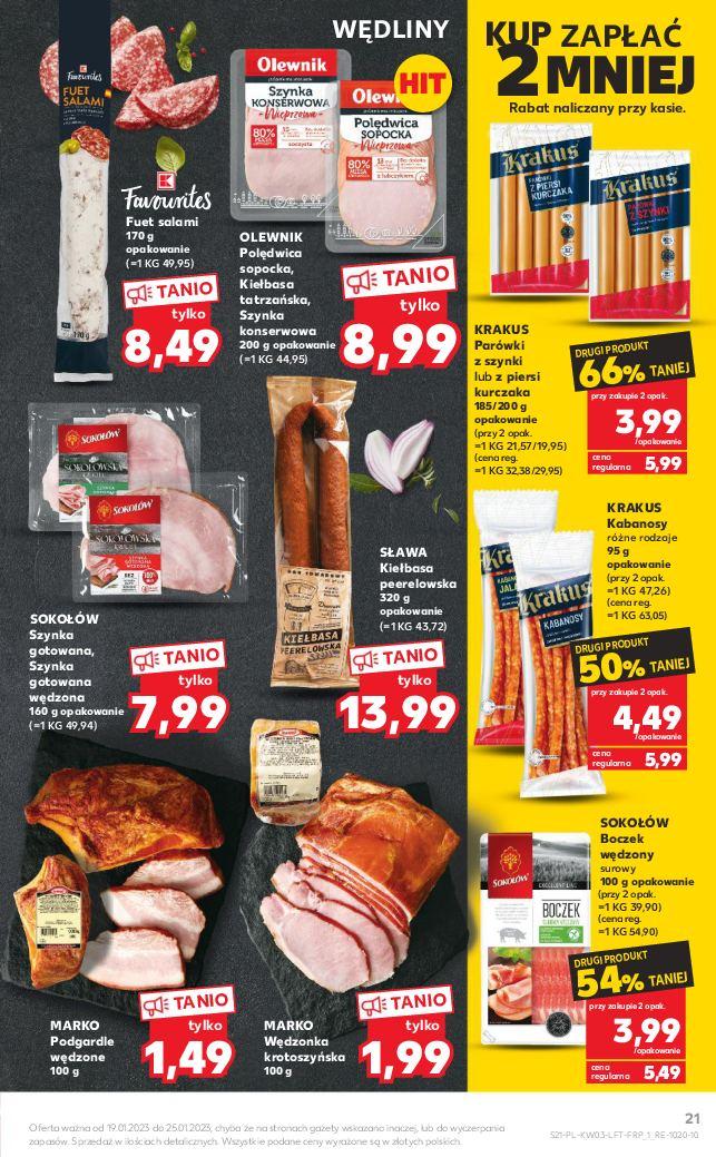 Gazetka promocyjna Kaufland str. 21