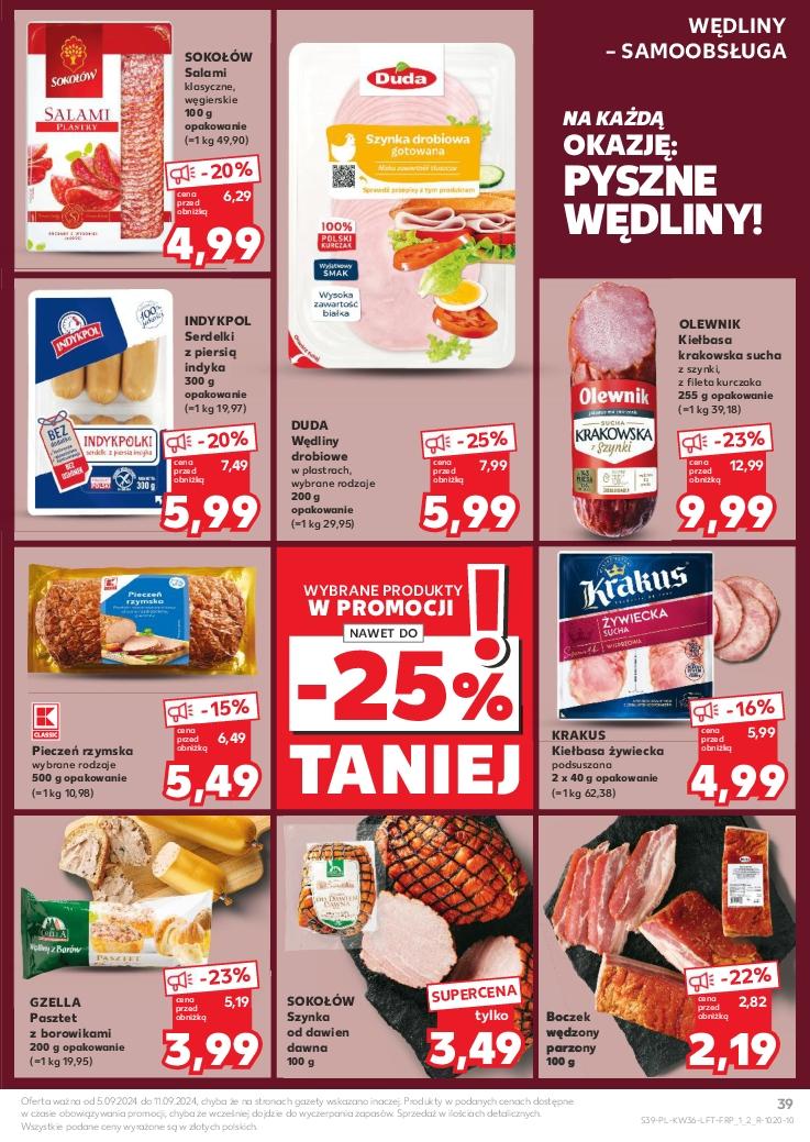 Gazetka promocyjna Kaufland str. 39