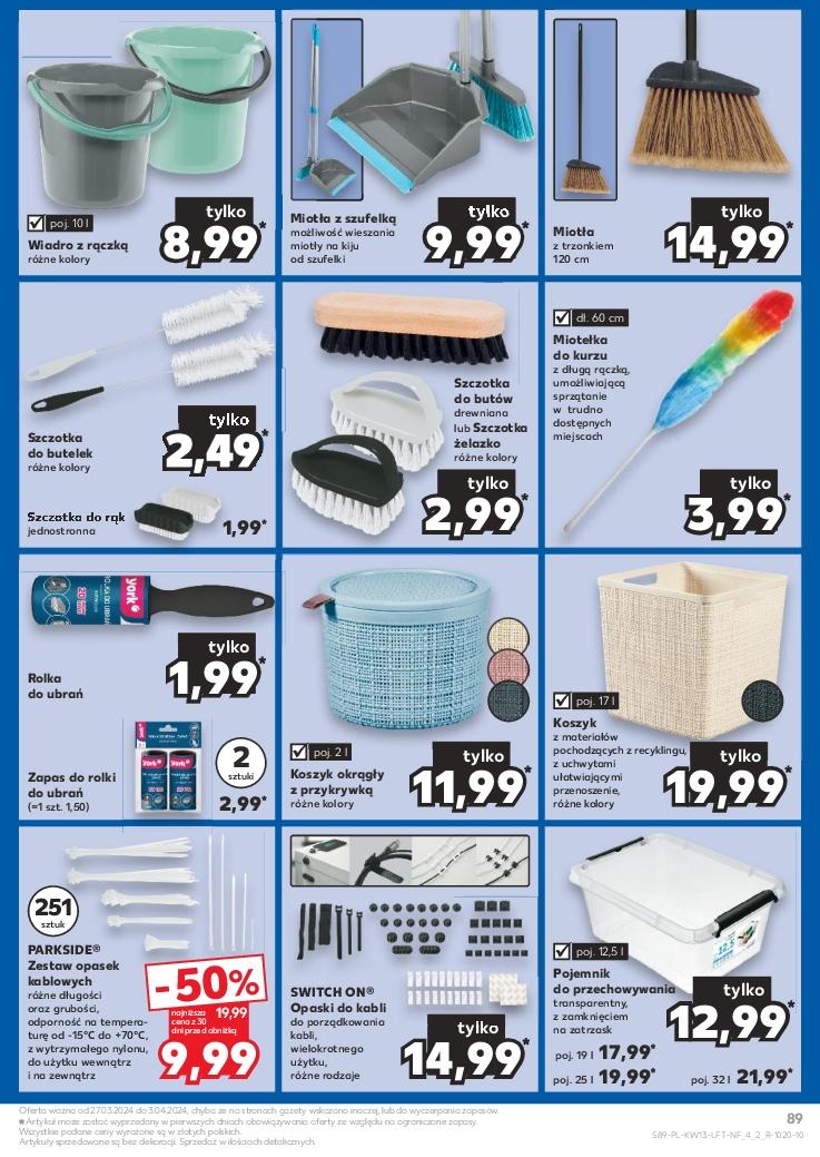 Gazetka promocyjna Kaufland str. 89