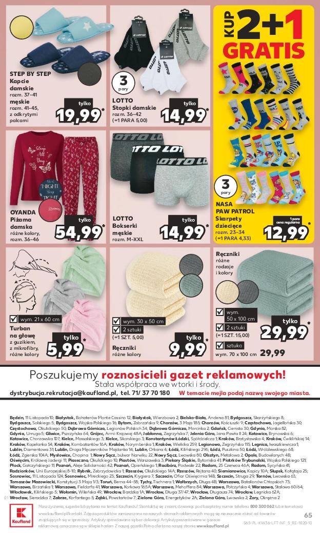 Gazetka promocyjna Kaufland str. 65