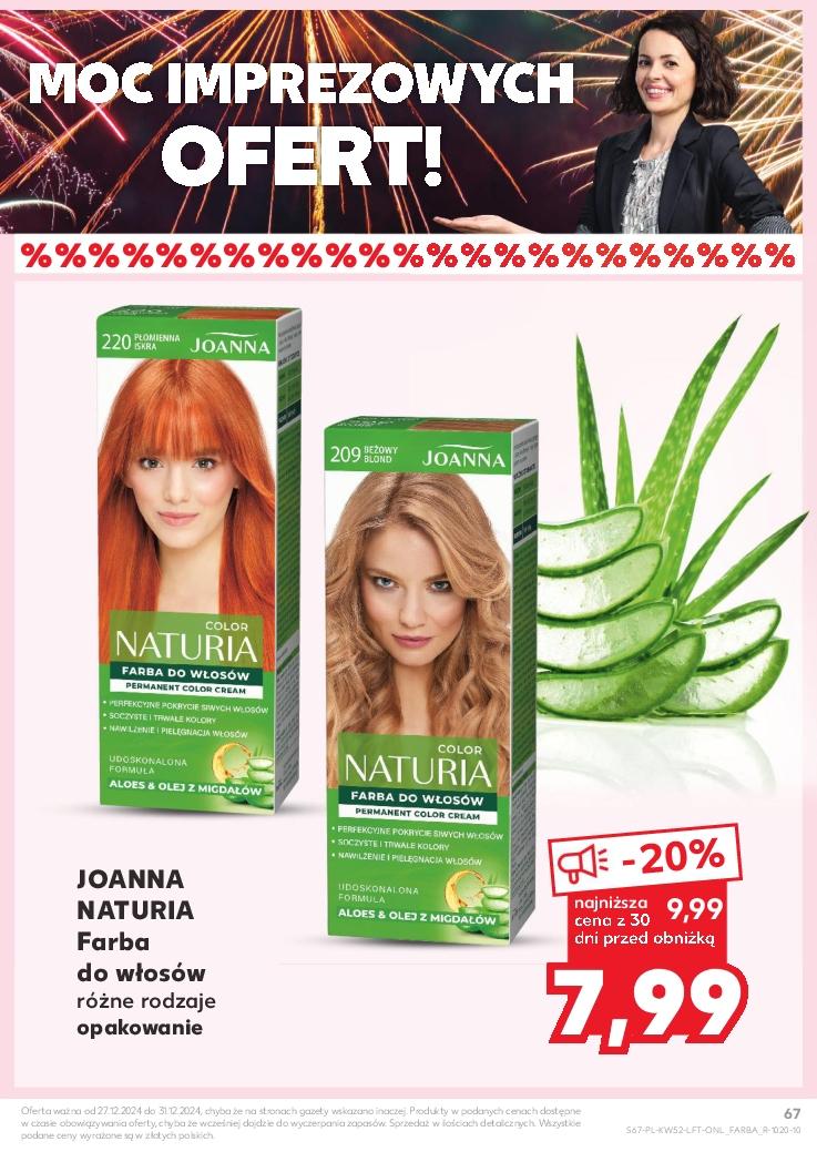Gazetka promocyjna Kaufland str. 67