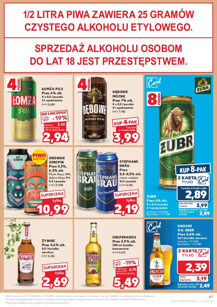Gazetka promocyjna Kaufland str. 61