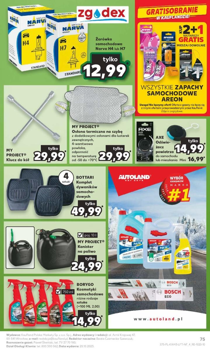 Gazetka promocyjna Kaufland str. 75