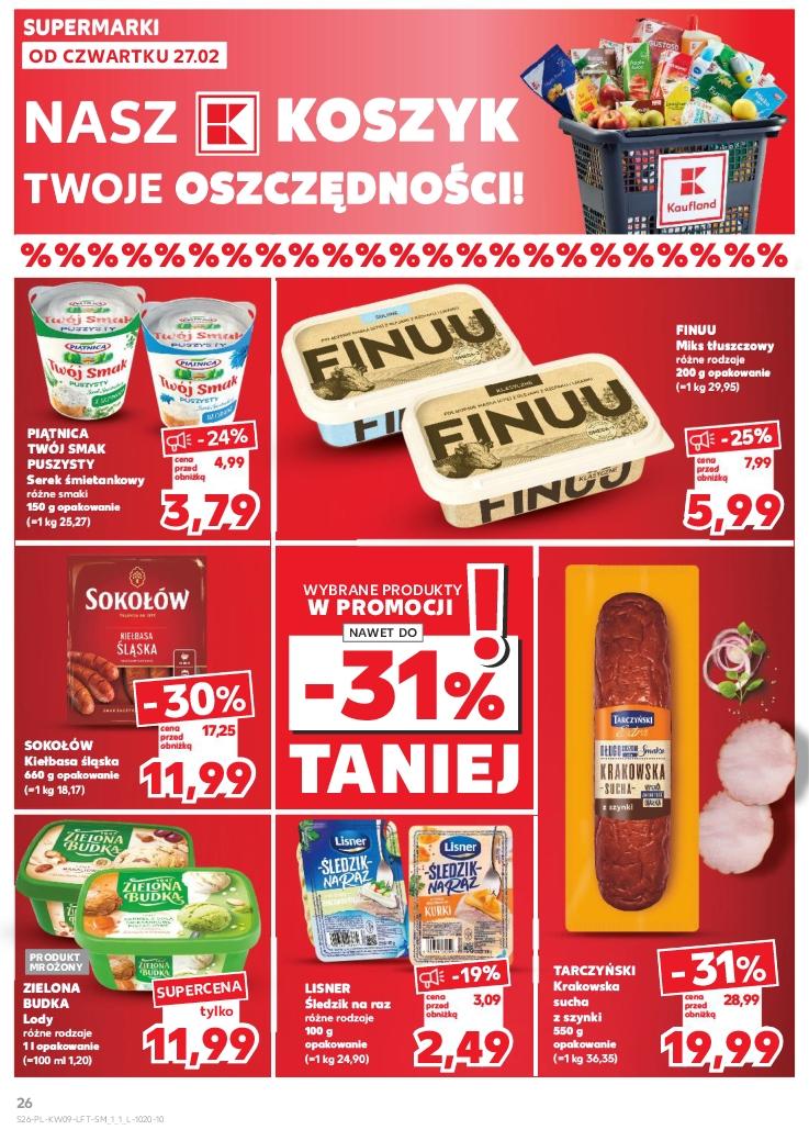 Gazetka promocyjna Kaufland str. 26