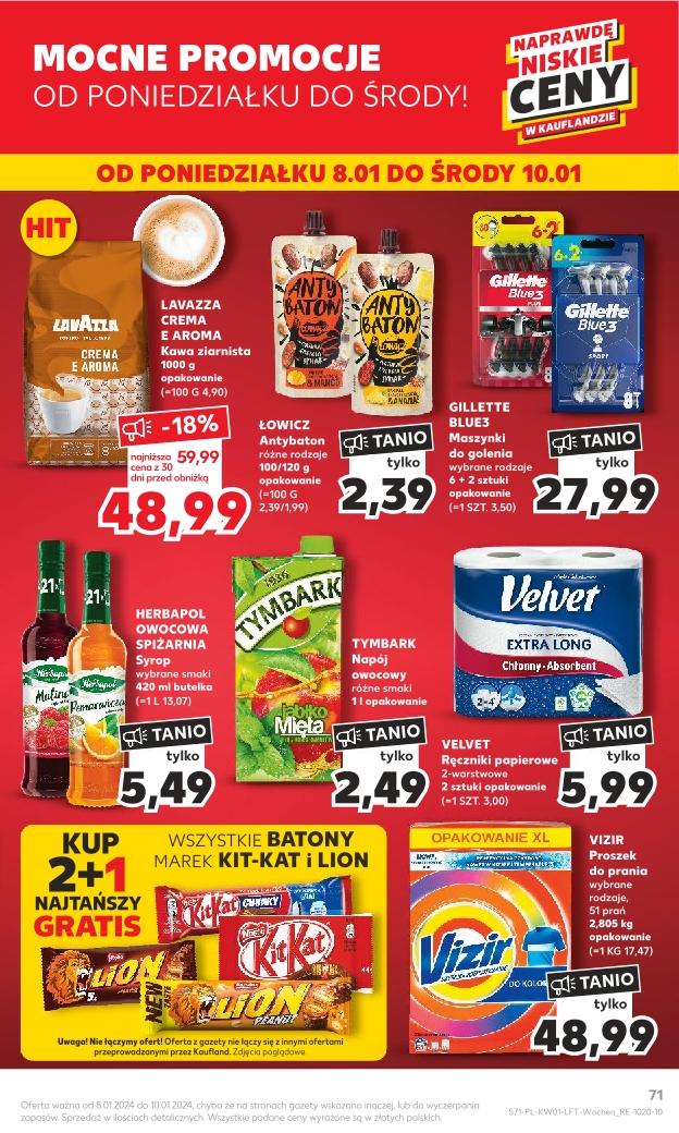 Gazetka promocyjna Kaufland str. 71