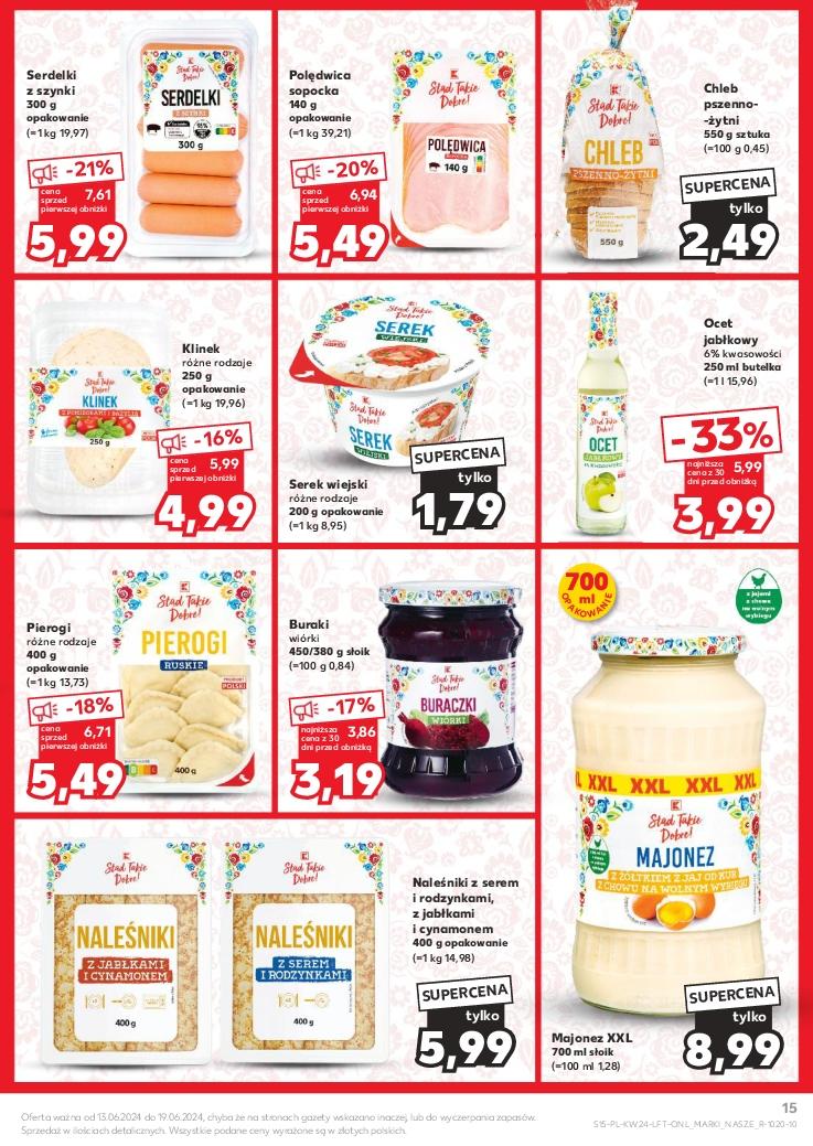 Gazetka promocyjna Kaufland str. 15