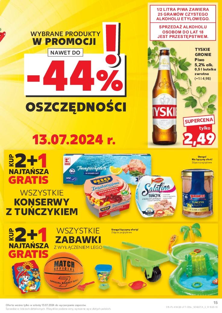 Gazetka promocyjna Kaufland str. 15