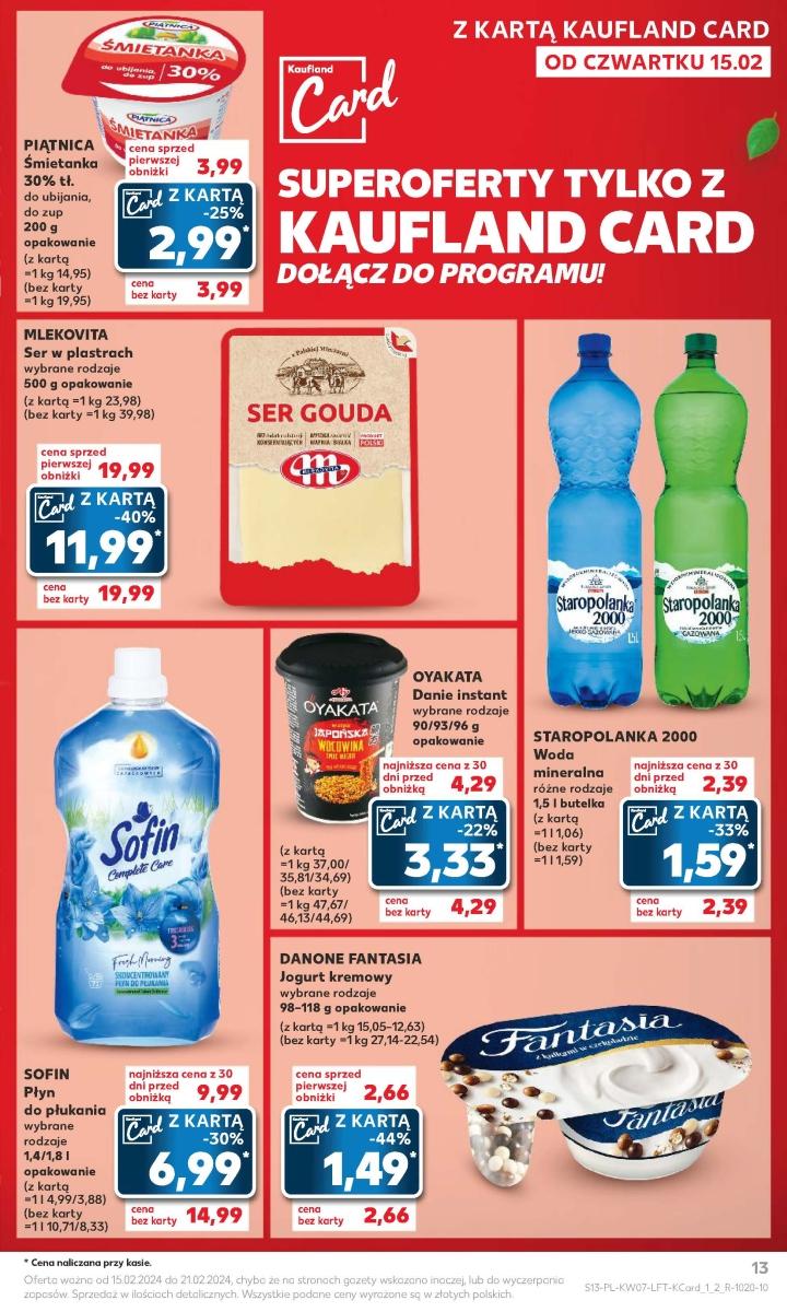 Gazetka promocyjna Kaufland str. 13