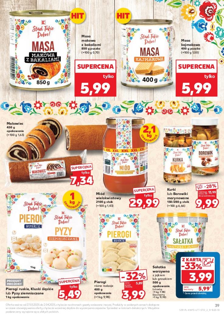 Gazetka promocyjna Kaufland str. 39