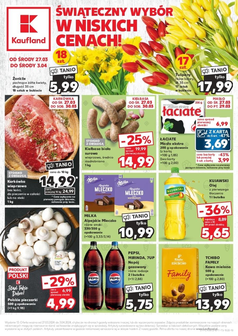 Gazetka promocyjna Kaufland str. 1