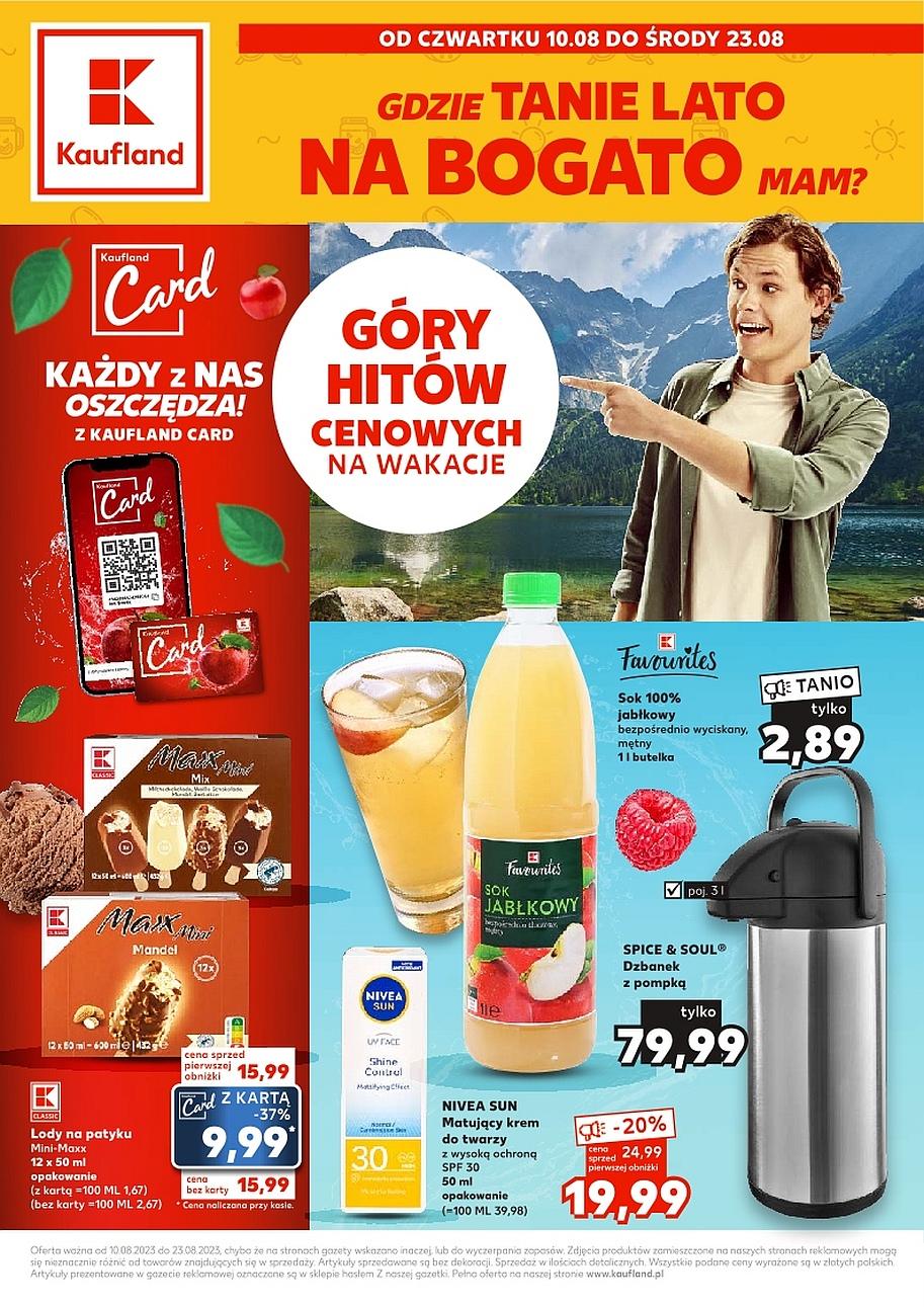 Gazetka promocyjna Kaufland str. 1