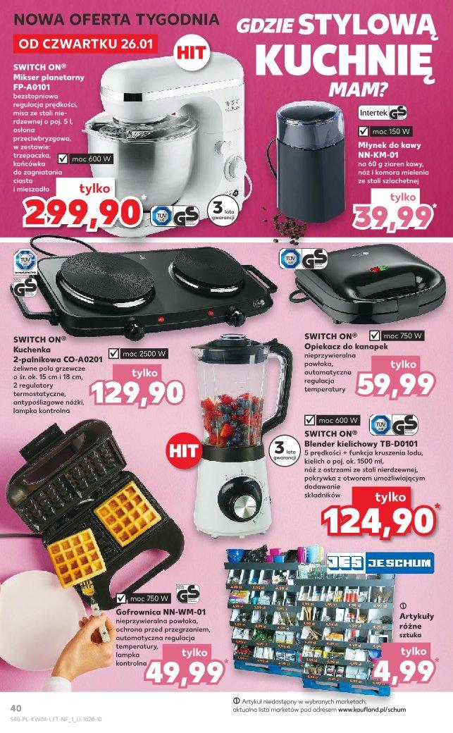 Gazetka promocyjna Kaufland str. 40