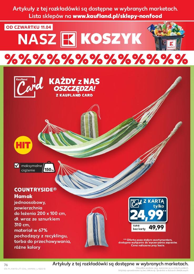 Gazetka promocyjna Kaufland str. 76