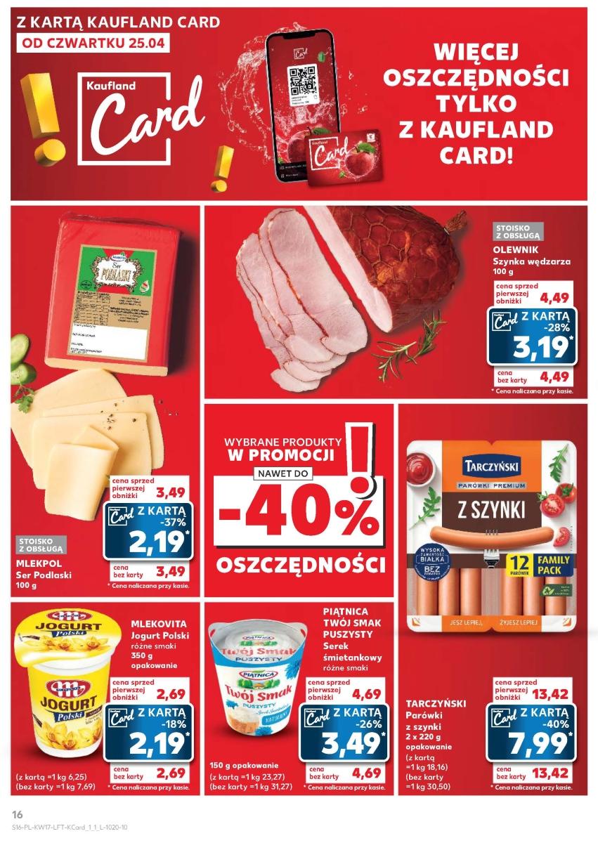 Gazetka promocyjna Kaufland str. 16