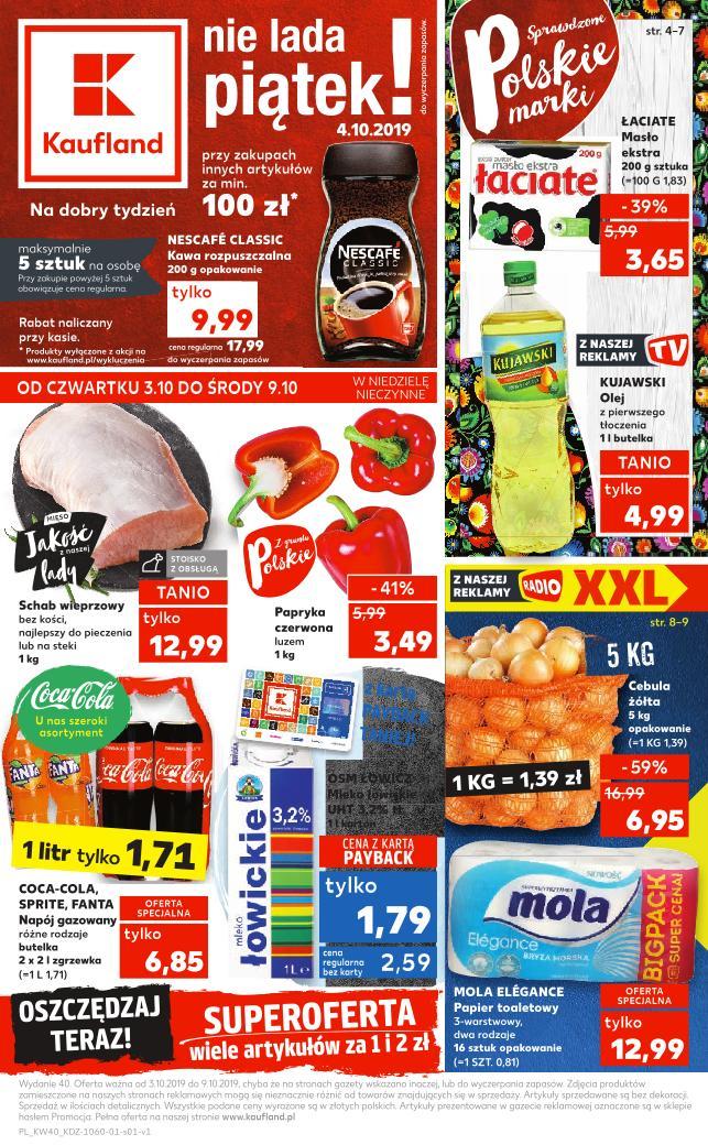 Gazetka promocyjna Kaufland str. 1