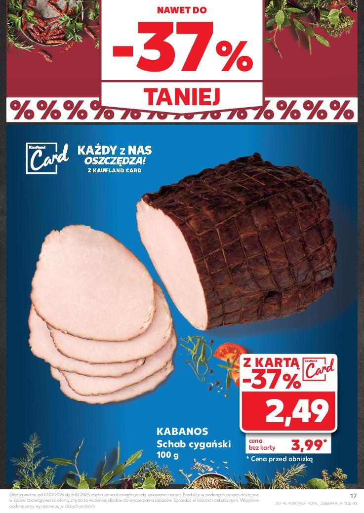 Gazetka promocyjna Kaufland str. 17
