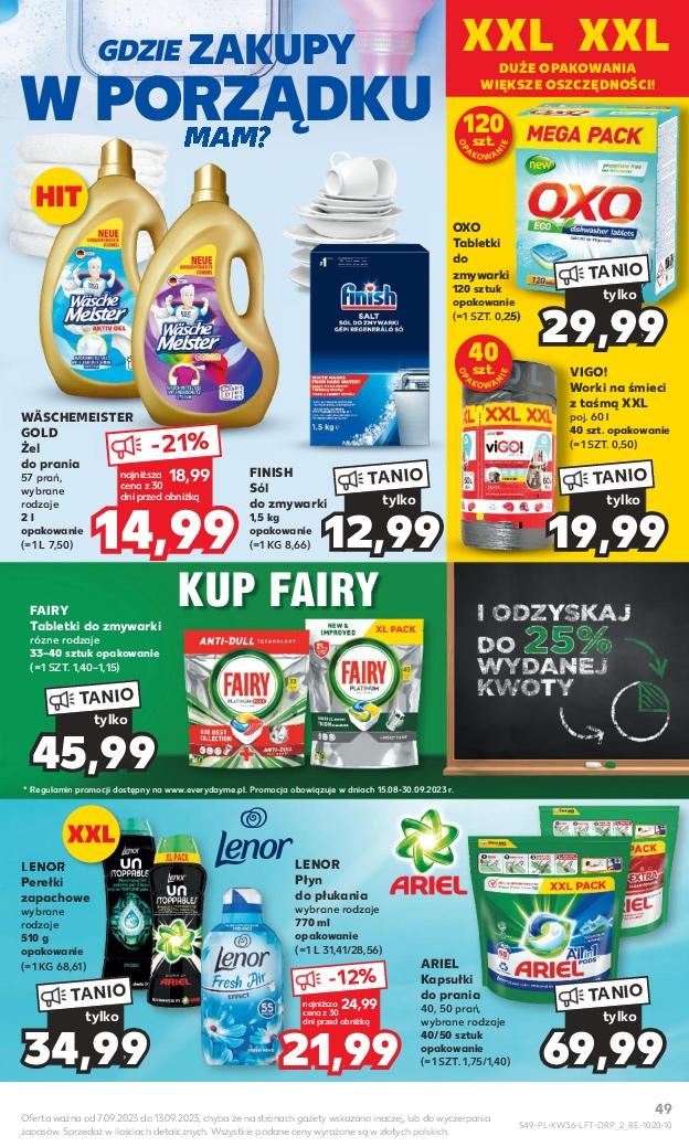 Gazetka promocyjna Kaufland str. 49