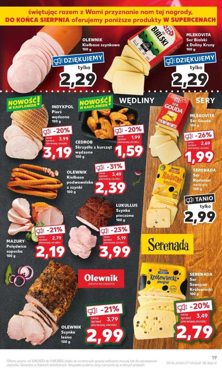 Gazetka promocyjna Kaufland str. 19