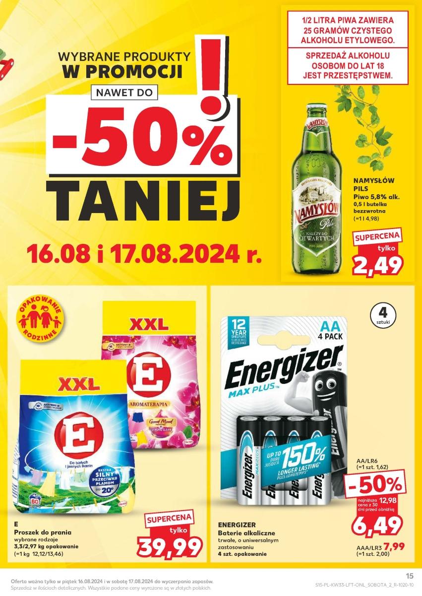 Gazetka promocyjna Kaufland str. 15