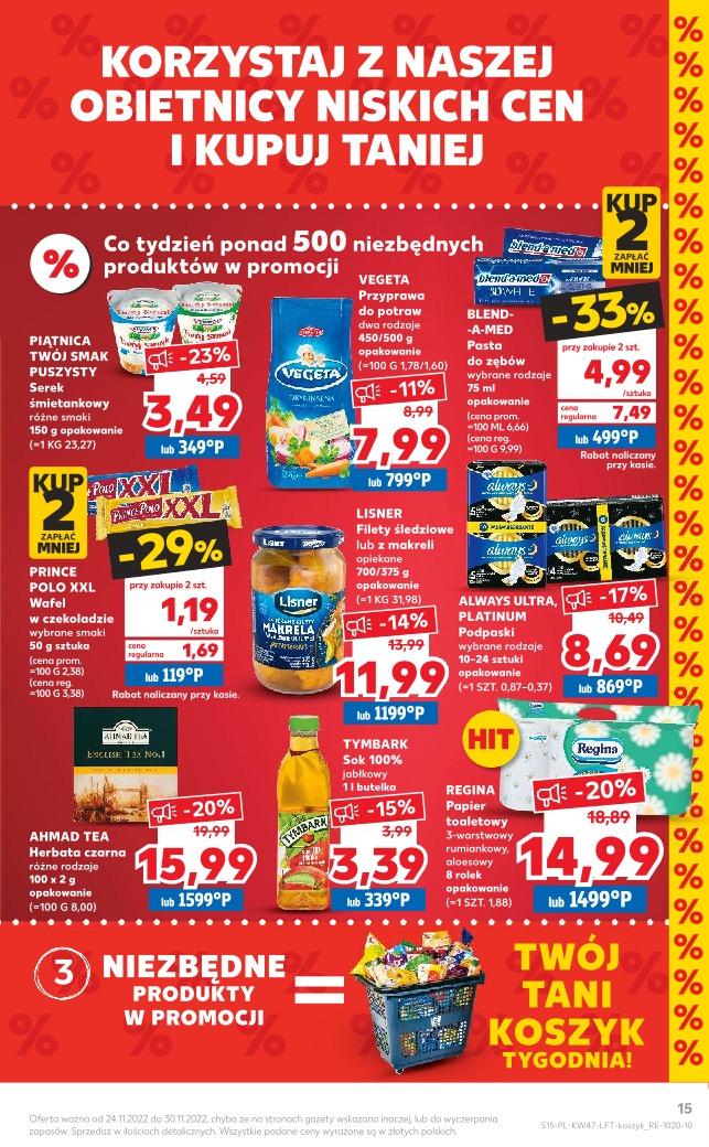 Gazetka promocyjna Kaufland str. 15