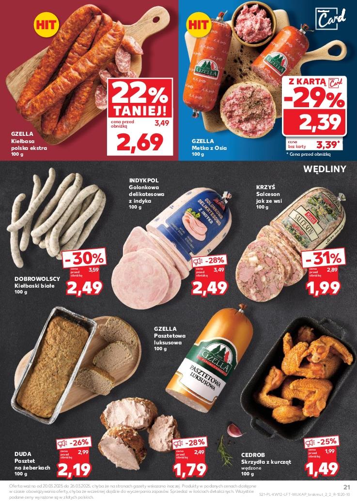 Gazetka promocyjna Kaufland str. 21