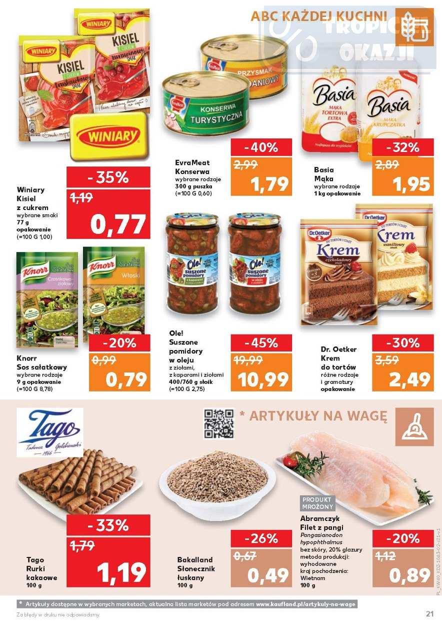 Gazetka promocyjna Kaufland str. 21