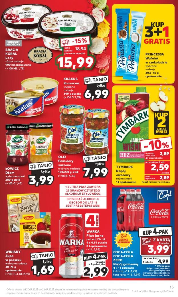 Gazetka promocyjna Kaufland str. 15