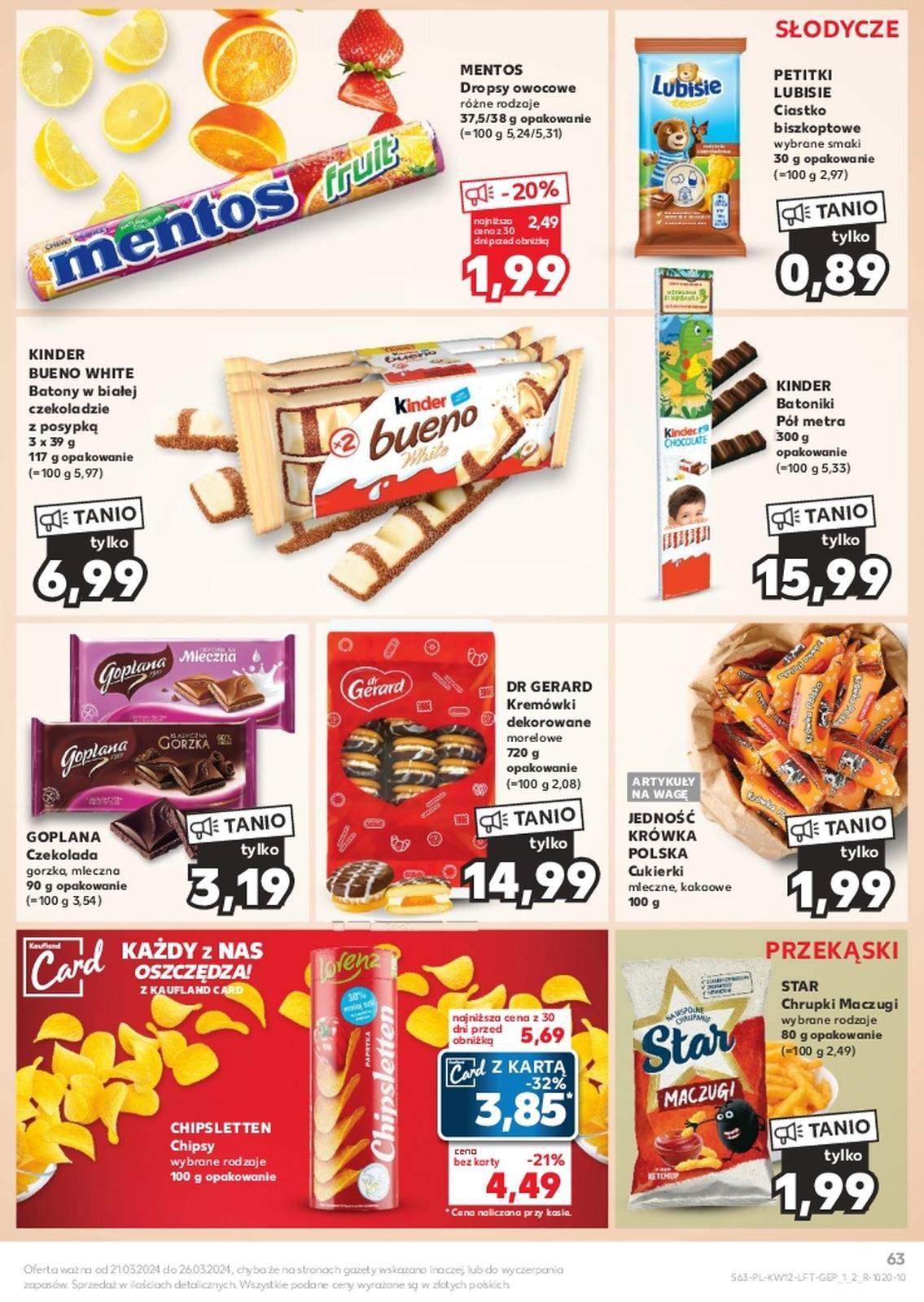 Gazetka promocyjna Kaufland str. 63