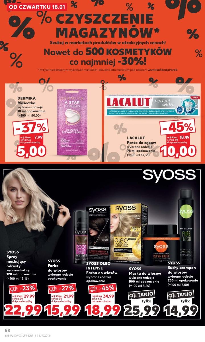 Gazetka promocyjna Kaufland str. 58