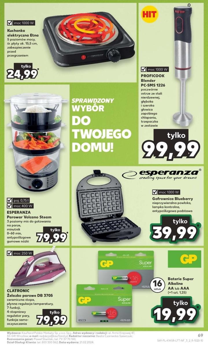 Gazetka promocyjna Kaufland str. 69