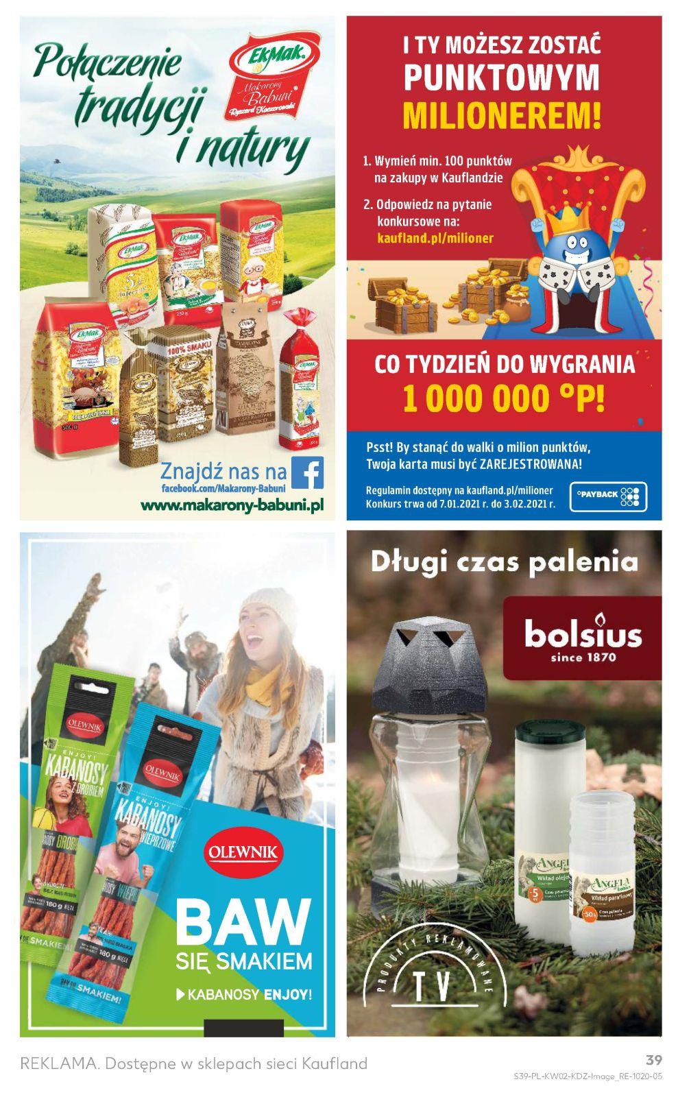 Gazetka promocyjna Kaufland str. 39