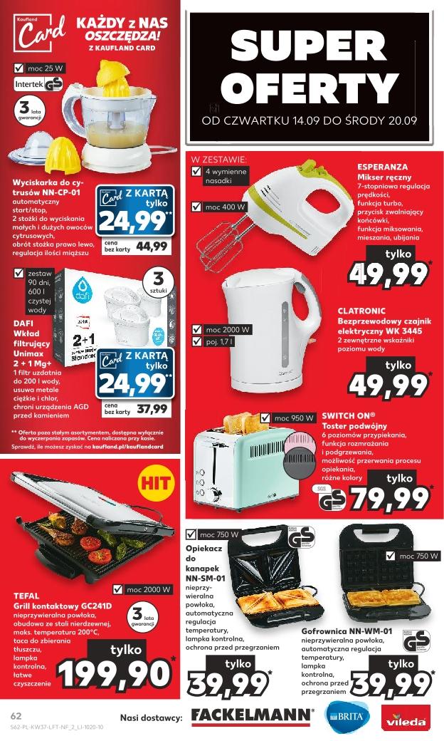 Gazetka promocyjna Kaufland str. 62