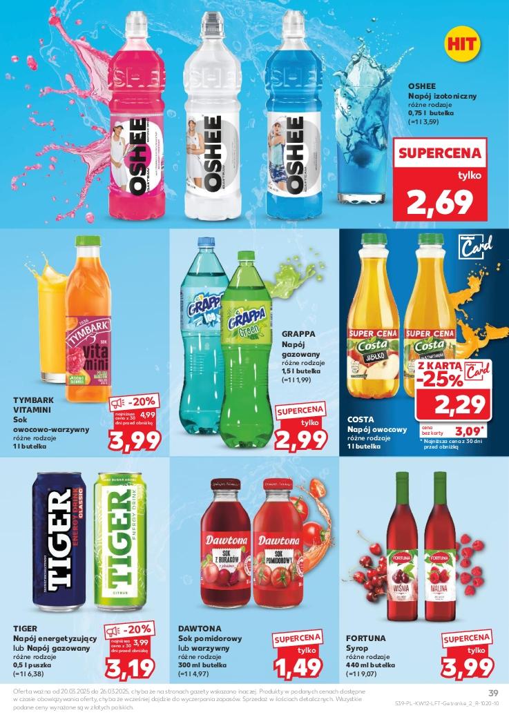 Gazetka promocyjna Kaufland str. 39