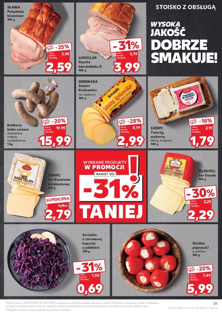 Gazetka promocyjna Kaufland str. 39