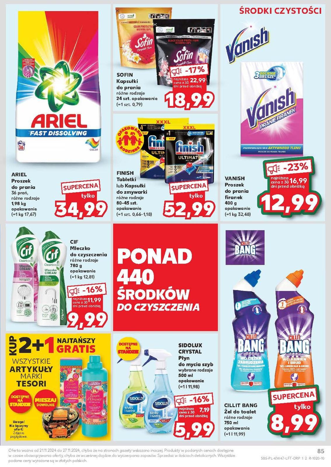 Gazetka promocyjna Kaufland str. 85
